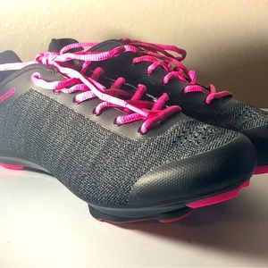 Tommaso Pista Aria Knit Cycling Women’s Black/Pink Shoes Size 10